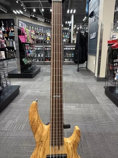 ESP Guitars - LTD B-205SM Fretless 5-String Bass - Natural Satin 2