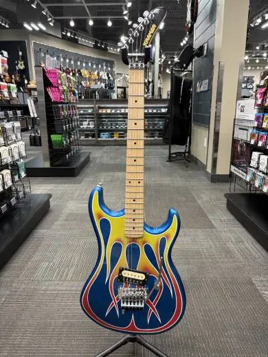 Kramer - Baretta Custom Graphics Electric Guitar with Gigbag - Hot Rod