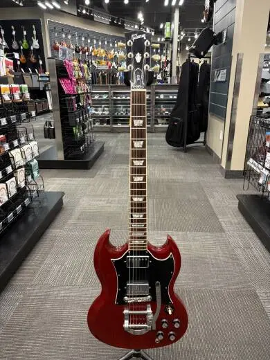 Gibson - Limited Edition '00 SG Standard with Maestro Tremolo & Hardcase - Cherry Red