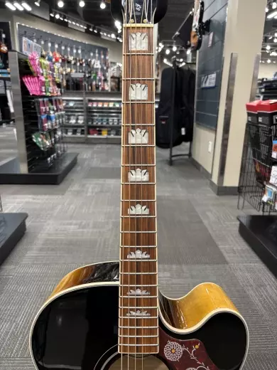 Store Special Product - Epiphone - J-200 EC Studio Acoustic/Electric - Vintage Sunburst