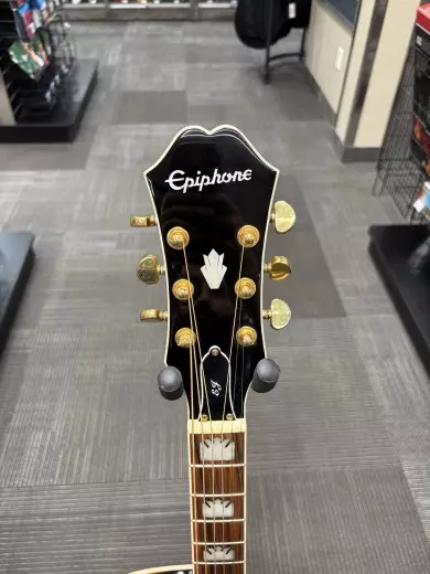 Store Special Product - Epiphone - J-200 EC Studio Acoustic/Electric - Vintage Sunburst