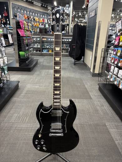 Gibson - SG Standard Electric Guitar with Gigbag, Left-Handed - Ebony