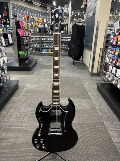 Gibson - SG Standard Electric Guitar with Gigbag, Left-Handed - Ebony