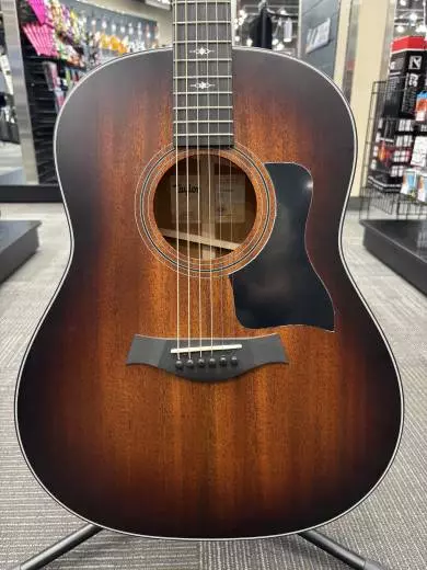 Taylor Guitars - 327e Grand Pacific Solid Mahogany Acoustic-Electric Guitar with Case 2