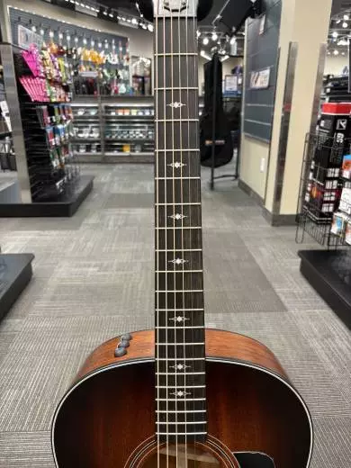 Taylor Guitars - 327e Grand Pacific Solid Mahogany Acoustic-Electric Guitar with Case 2