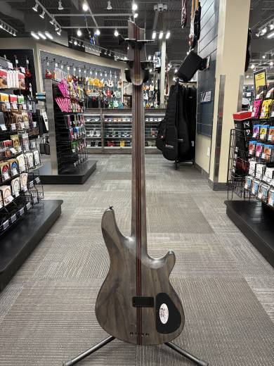 Schecter - SLS Elite-4 ''Evil Twin'' 4-String Bass - Satin Black - Left Handed 2