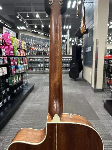 Fender - PM-3C Triple-0 NE All-Mahogany Acoustic Guitar - Natural 7
