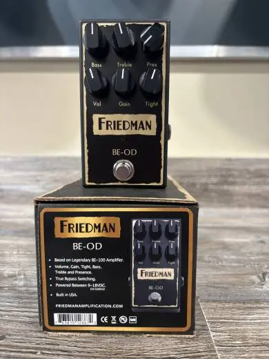 Friedman Amplification - BE-OD Overdrive Pedal 2