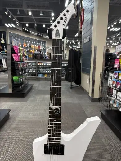 ESP Guitars - LTD James Hetfield Snakebyte Signature Electric Guitar - Snow White 2