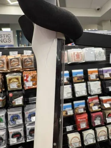 ESP Guitars - LTD James Hetfield Snakebyte Signature Electric Guitar - Snow White 2