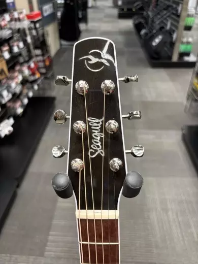 Seagull Guitars - Artist Limited Edition Tuxedo Black Anthem EQ w/TRIC Case 2