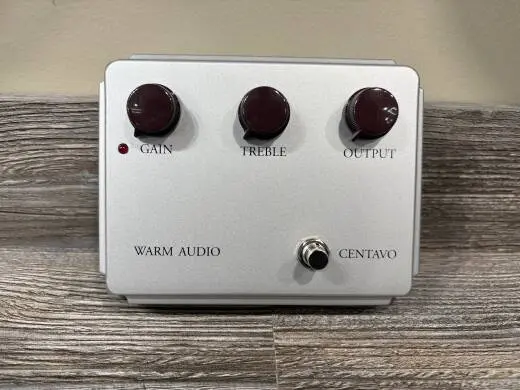 Warm Audio - Centavo Professional Overdrive Pedal - Limited Edition Silver