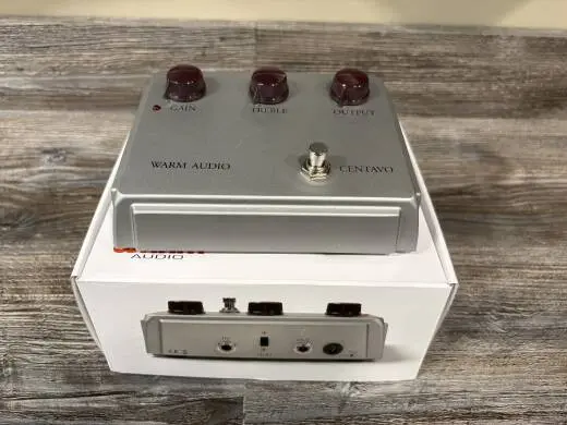 Warm Audio - Centavo Professional Overdrive Pedal - Limited Edition Silver 2