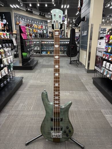 Store Special Product - Spector Bass - Euro 4 RST Electric Bass Guitar - Turquoise Tide Matte