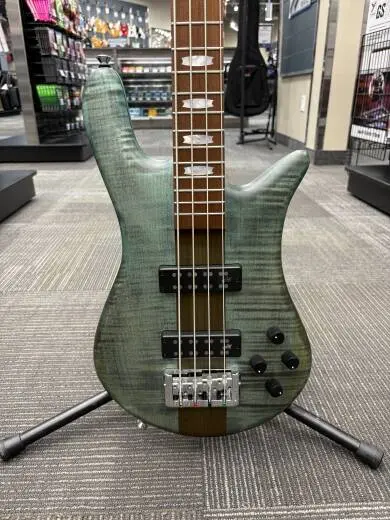 Spector Bass - Euro 4 RST Electric Bass Guitar - Turquoise Tide Matte 2