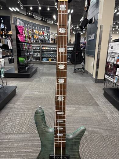 Store Special Product - Spector Bass - Euro 4 RST Electric Bass Guitar - Turquoise Tide Matte
