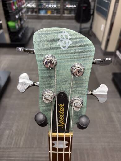 Store Special Product - Spector Bass - Euro 4 RST Electric Bass Guitar - Turquoise Tide Matte