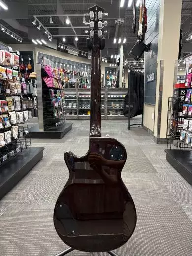 Gretsch Guitars - G5236 Electromatic Pro Jet w/ Bigsby Walnut Back Silver Top 2