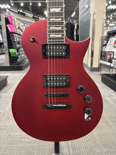 ESP Guitars - LTD EC-256 Electric Guitar - Candy Apple Red Satin 2