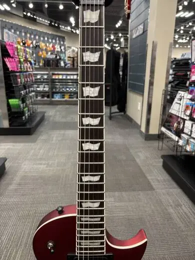 ESP Guitars - LTD EC-256 Electric Guitar - Candy Apple Red Satin 2