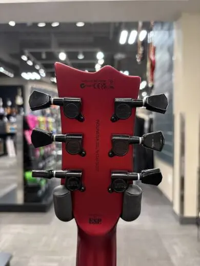 ESP Guitars - LTD EC-256 Electric Guitar - Candy Apple Red Satin 2