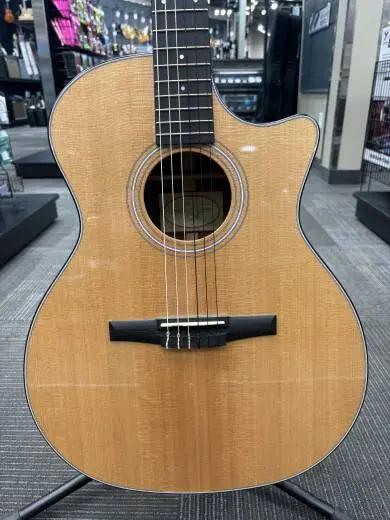 Taylor - 314ce-N Grand Auditorium Nylon Acoustic-Electric w/ Case 2
