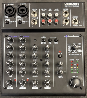 Store Special Product - ART Pro Audio - USBMIX6