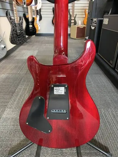 PRS SE CU24 BLACK CHERRY W/GB 2