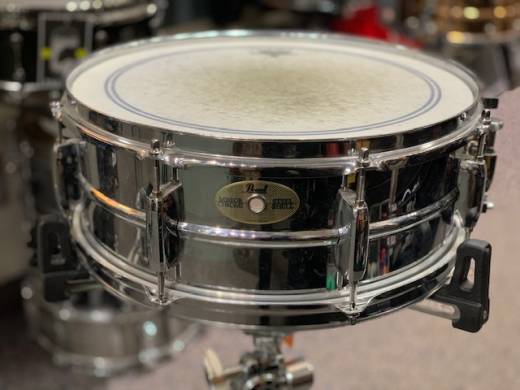 Pearl Steel Shell snare drum