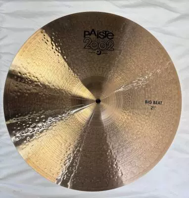 Paiste 21 Inch 2002 Big Beat Ride Black Logo