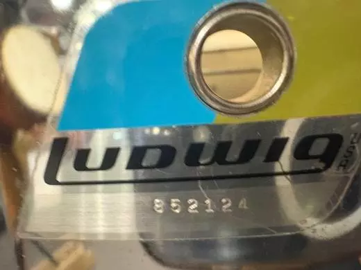 Ludwig 1971 6.5x14 Super Sensitive Snare Drum 2