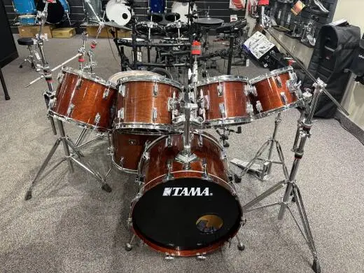 Tama 1982 Superstar 7 Piece Drums with Hardware and Cases 2