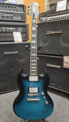 Epiphone - SG Prophecy Blue Tiger Gloss