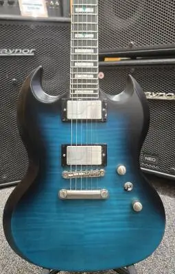 Epiphone - SG Prophecy Blue Tiger Gloss 2