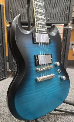 Epiphone - SG Prophecy Blue Tiger Gloss 2