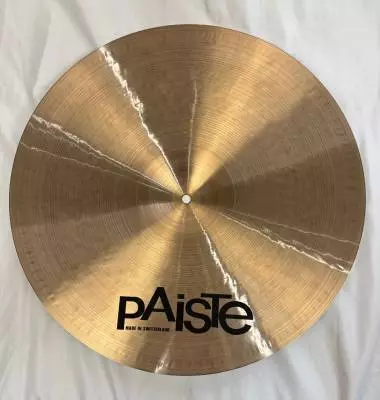 Paiste 19 Inch 2002 Big Beat Crash Black Logo 2
