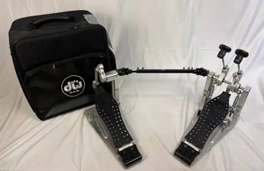 DW Machined Direct Drive Double Pedal BLACK 2