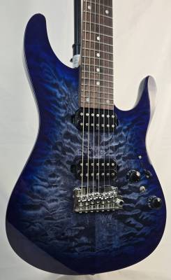 Ibanez AZ Premium 7-String Electric Guitar With Gigbag - Twilight