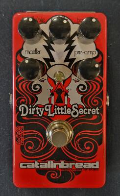 Catalinbread Dirty Little Secret Overdrive Pedal - Red | Long