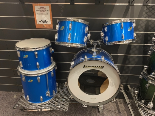 Ludwig 1970's 3-Ply 5 piece drums with Hardware
