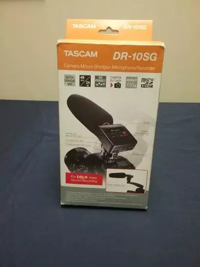 Tascam - DR-10SG Camera Mount Shotgun Mic