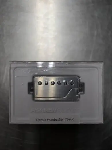 Fishman - Fluence Class Humbucker Nickel Pickup Brushed Stainless