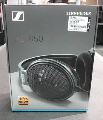 Sennheiser - HD 650 Open-Back Headphones