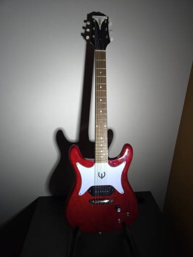 ギター Epiphone Coronet 2023 - Cherry Red Epiphone Coronet Electric Guitar in Cherry - Andertons Music Co.