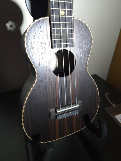 Store Special Product - Leho - Soprano Ukulele Ebony Arch Back