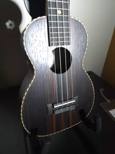 Leho - Soprano Ukulele Ebony Arch Back 2