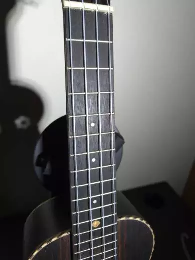 Leho - Soprano Ukulele Ebony Arch Back 2