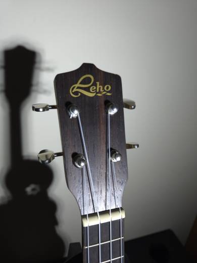 Store Special Product - Leho - Soprano Ukulele Ebony Arch Back