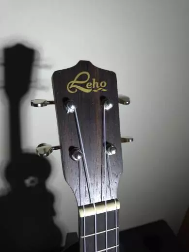 Leho - Soprano Ukulele Ebony Arch Back 2