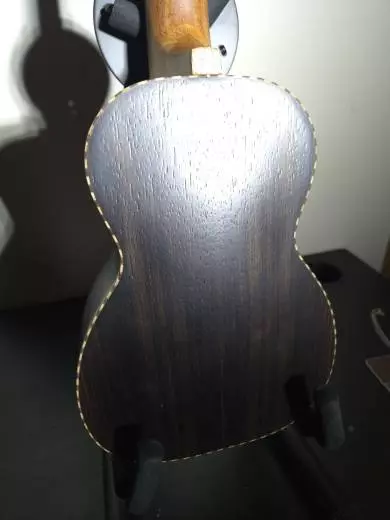 Leho - Soprano Ukulele Ebony Arch Back 2